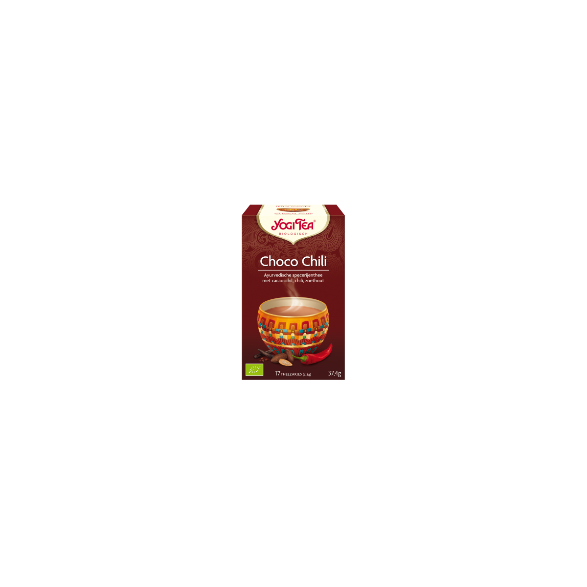 Yogi Tea chocolade chili thee 17 stuks