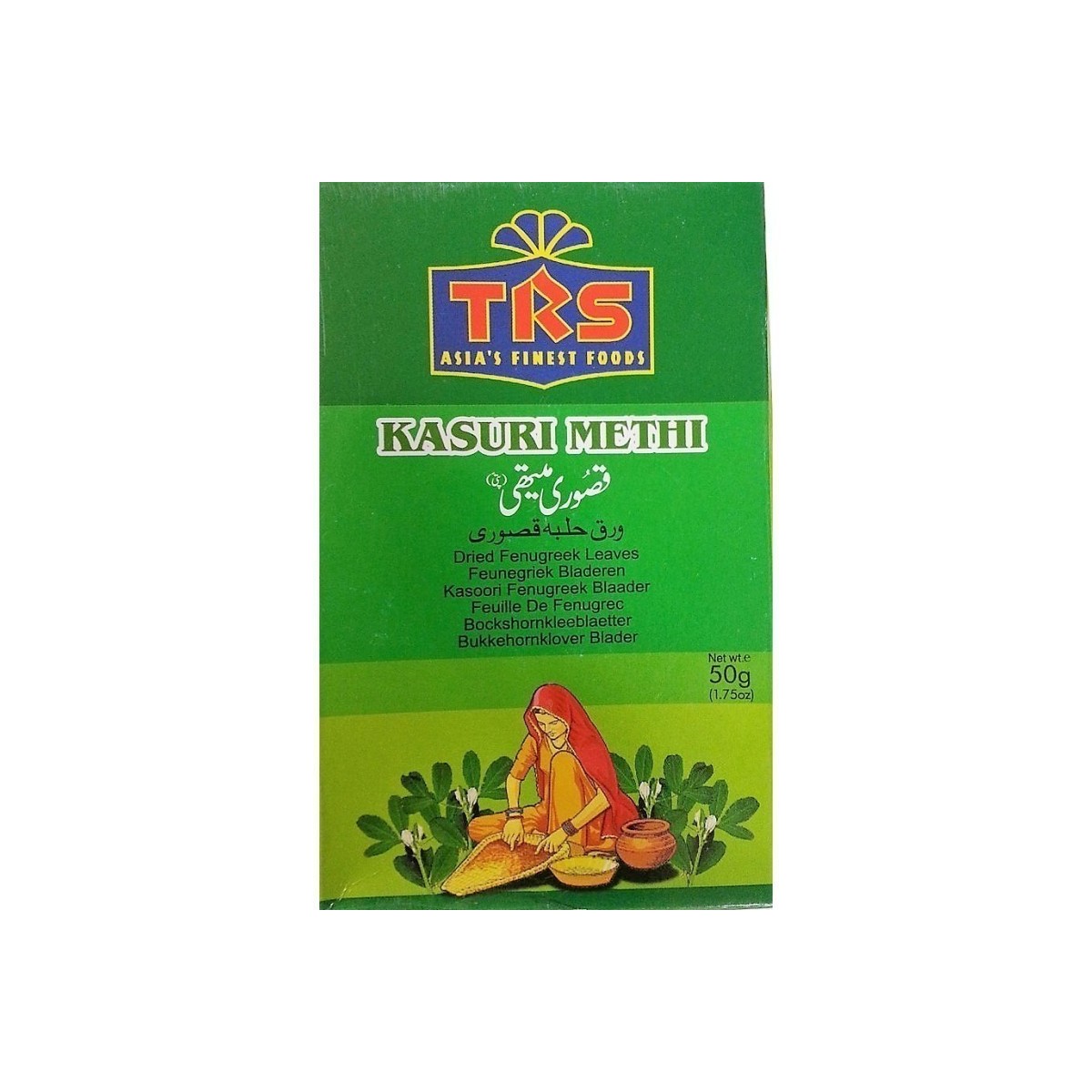 TRS kasuri methi getrocknete Bockshornkleeblätter 100gr