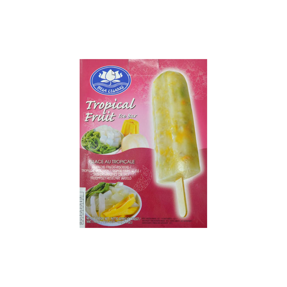 Bua Luang glace tropicale végétalienne 5 pièces