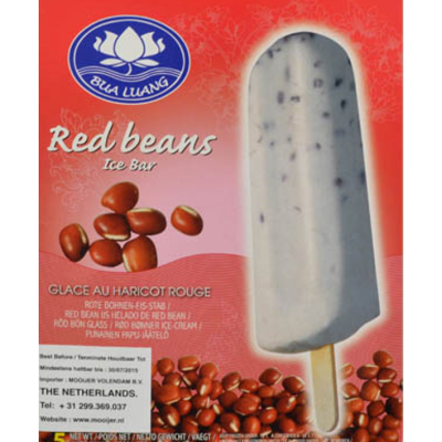 Bua Luang Veganes Eis mit roten Bohnen 5 Stück