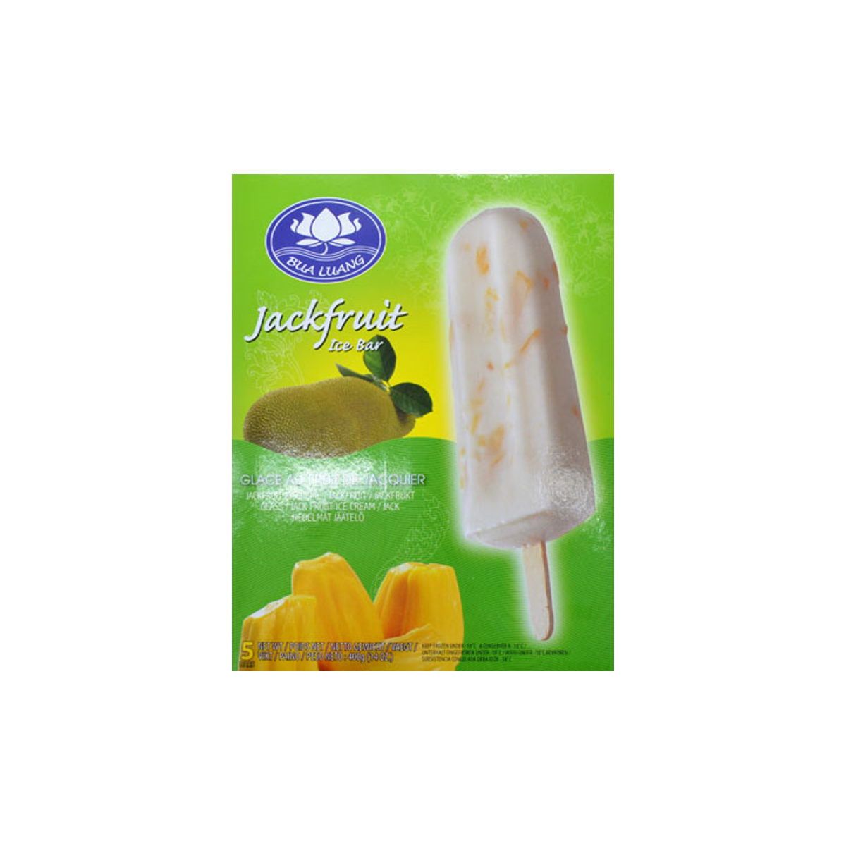 Bua Luang Veganes Jackfruit-Eis 5 Stück
