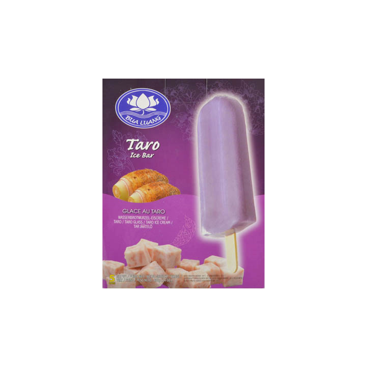 Bua Luang glace au taro vegan 5 pièces