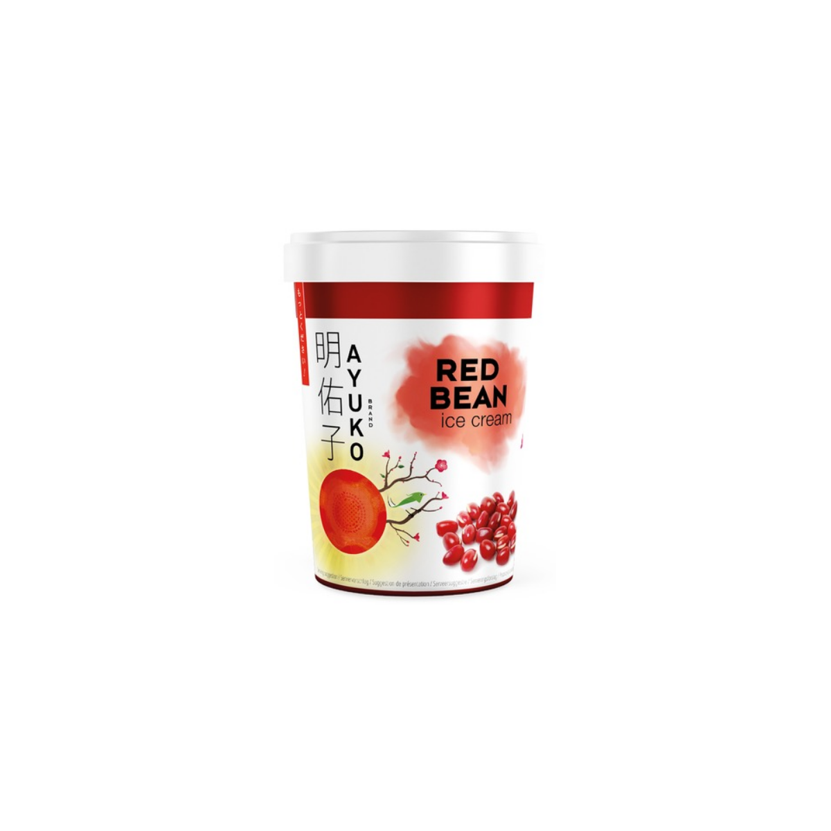 Ayuko red bean ice cream 500ml