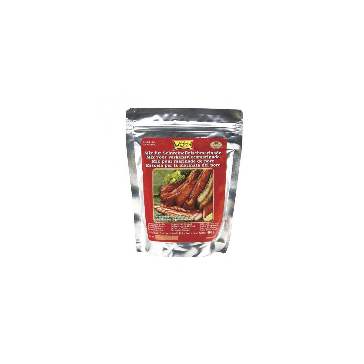 Lobo mélange pour marinade de porc rouge 400gr