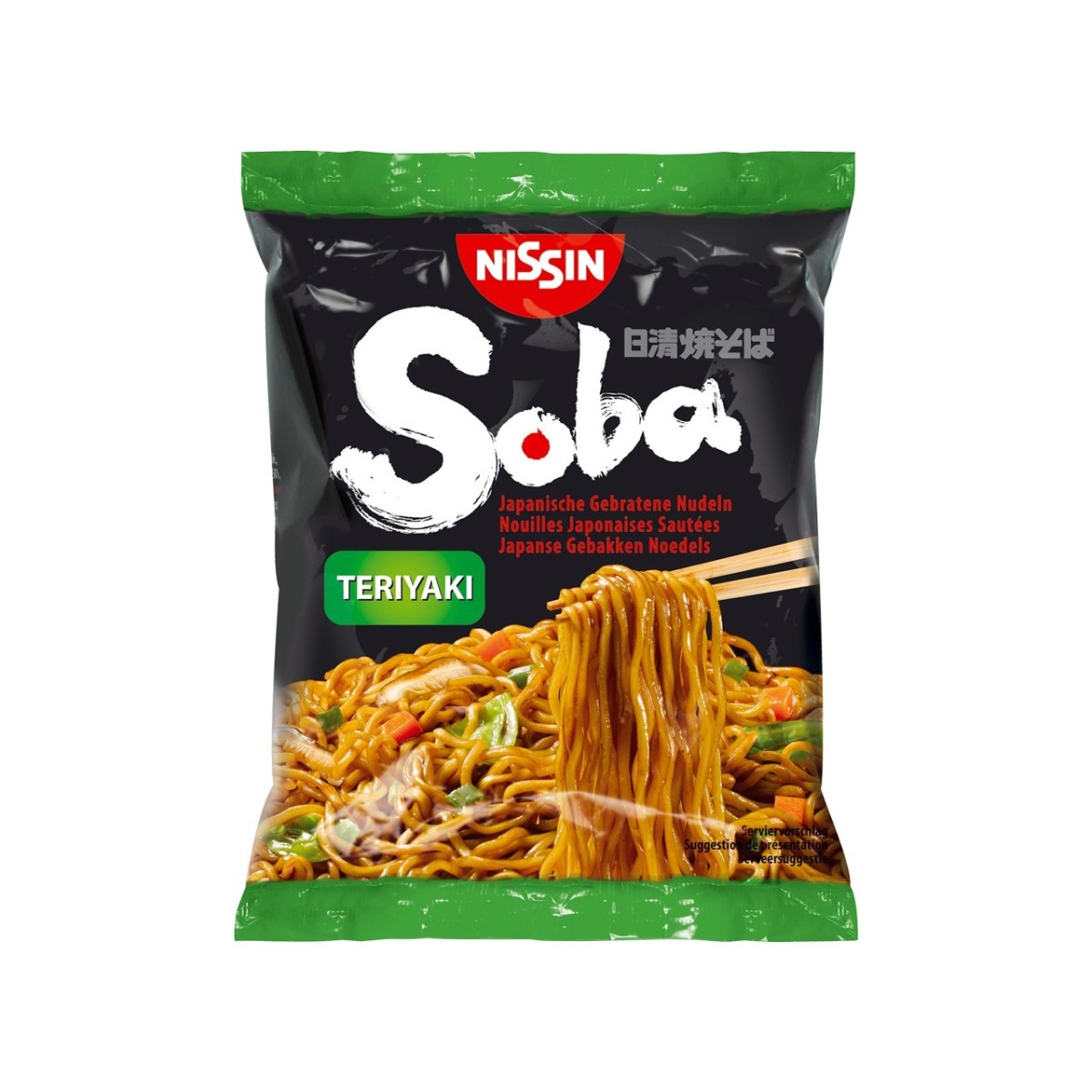 Nissin soba teriyaki instant fried noodles 110gr