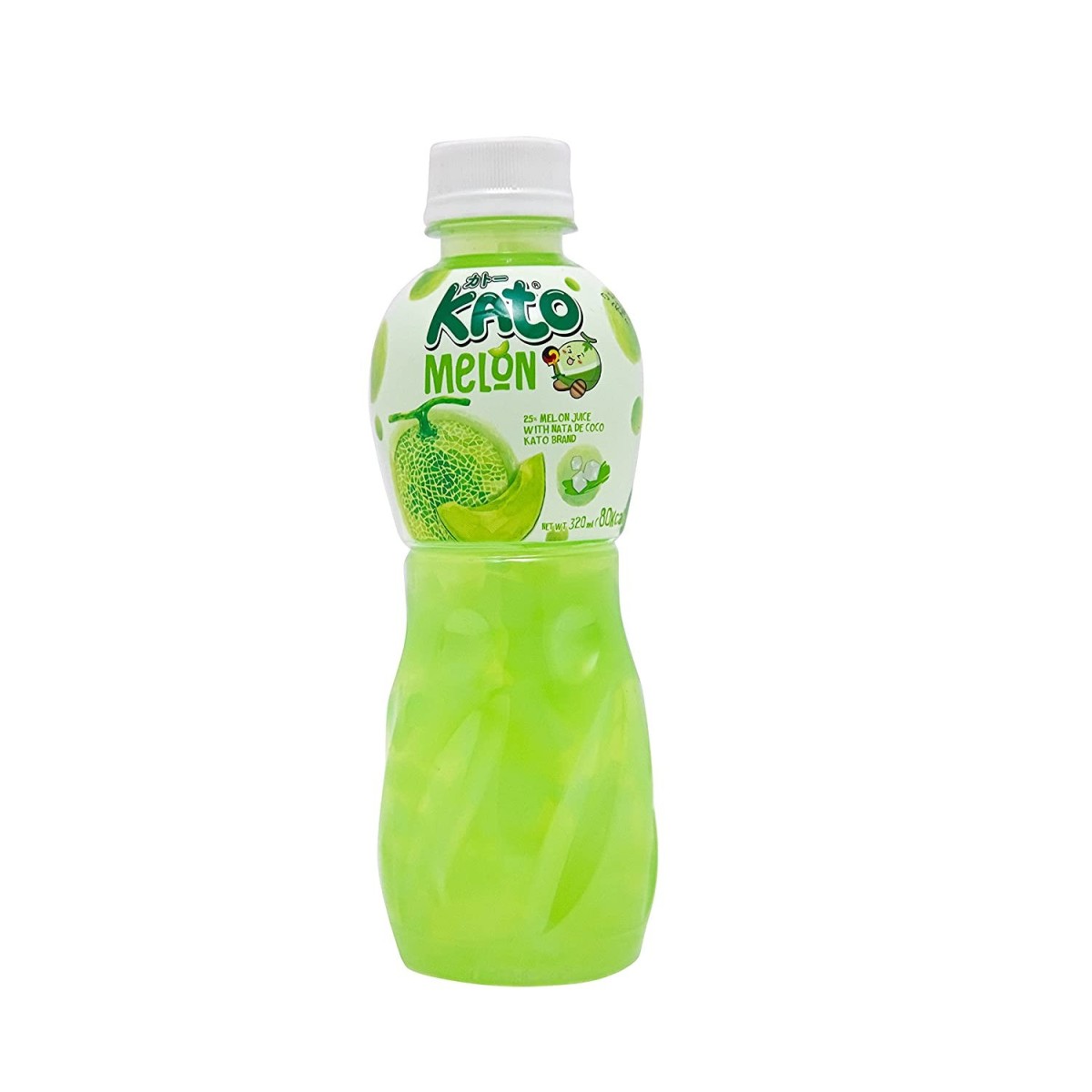 Kato meloen fruitsap met nata de coco 320ml