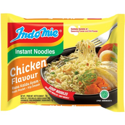 Indomie Instantnudeln mit Hühnergeschmack 70gr