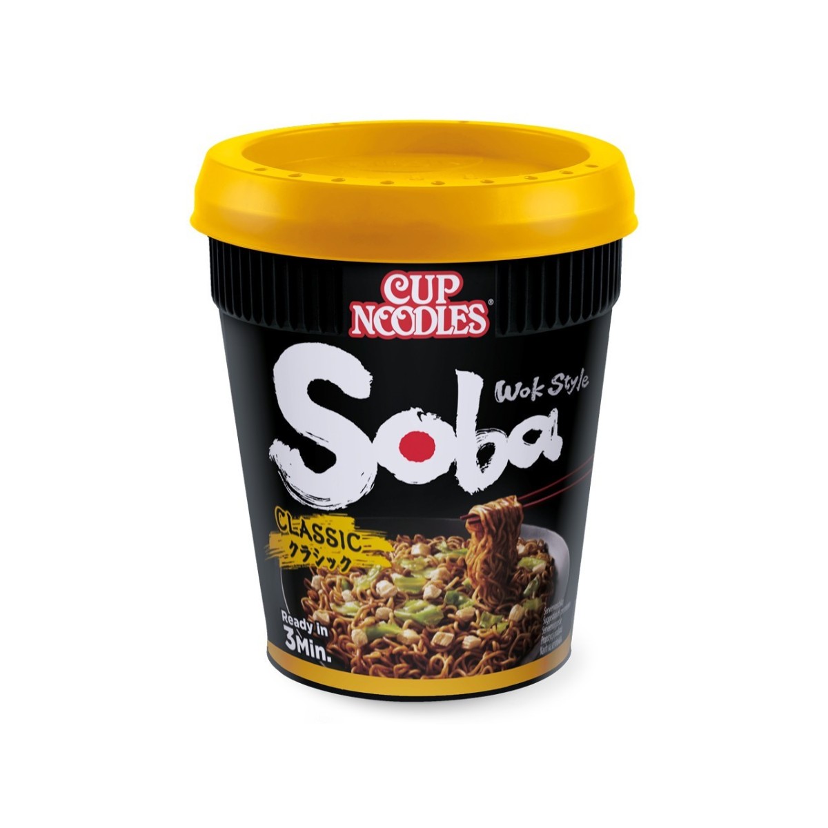 Nissin cup klassische Soba-Nudeln 90gr