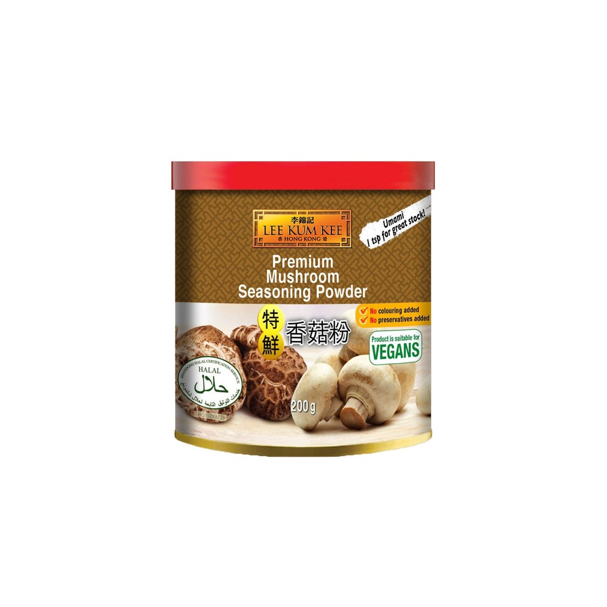 LKK premium paddenstoelenkruidenpoeder 200gr