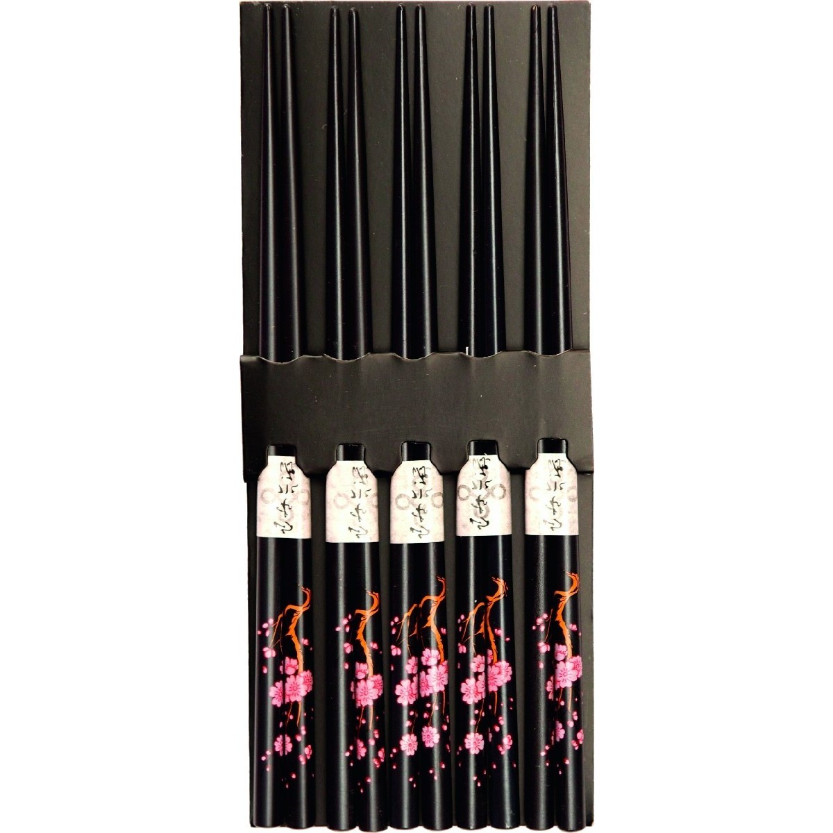 Japanse zwarte chop sticks 5 stuk