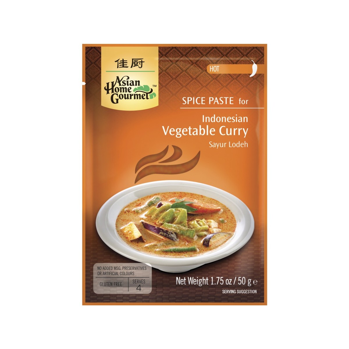 AHG sayur lodeh paste for Indonesian vegetable curry 50gr