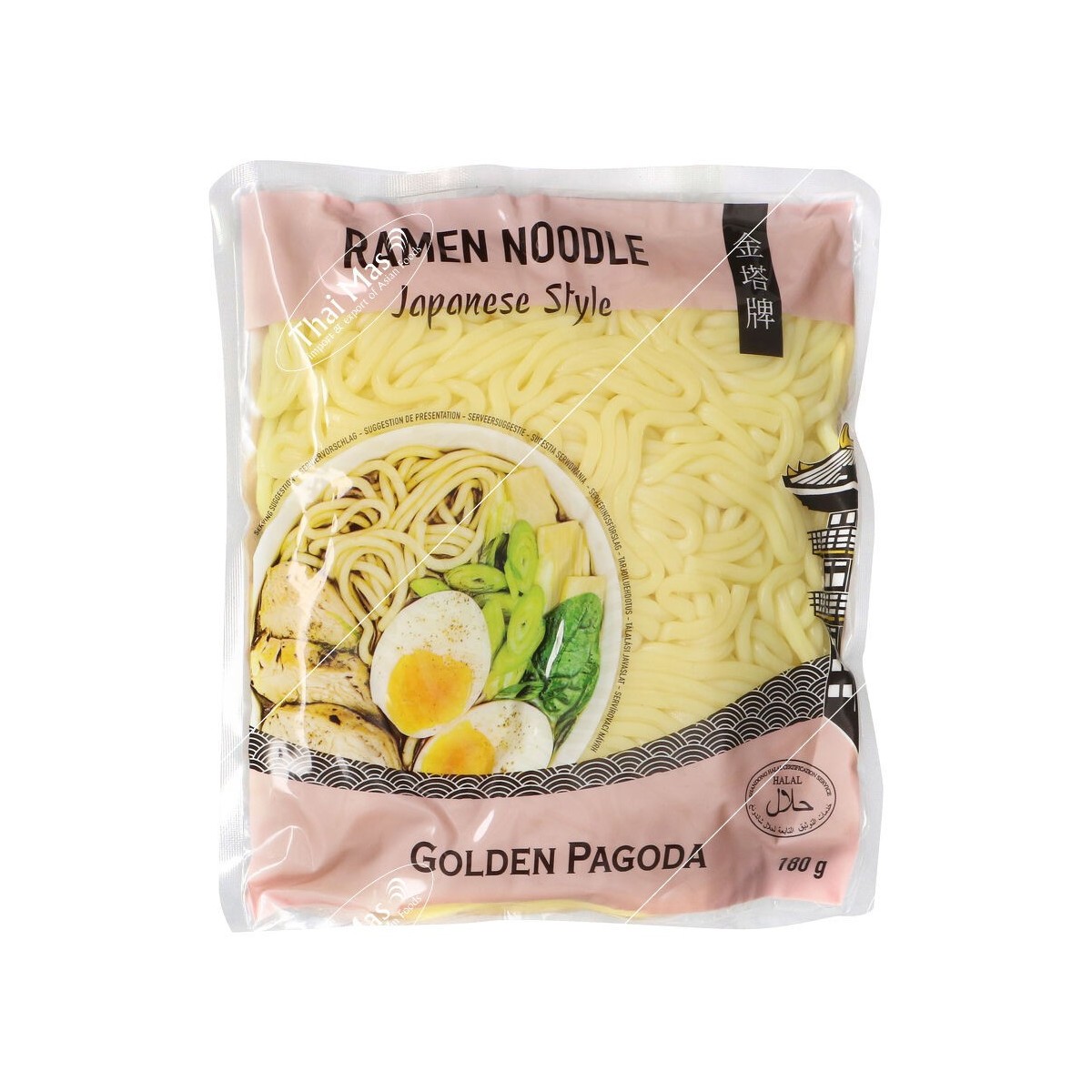 Golden Pagoda verse ramen noedels op Japanse wijze 180gr