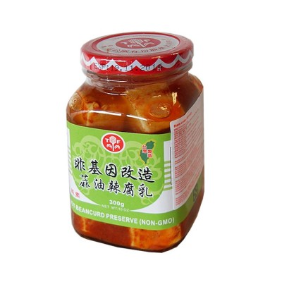 Szechuan Tian Fu fermentierter Tofu mit Chili 300gr