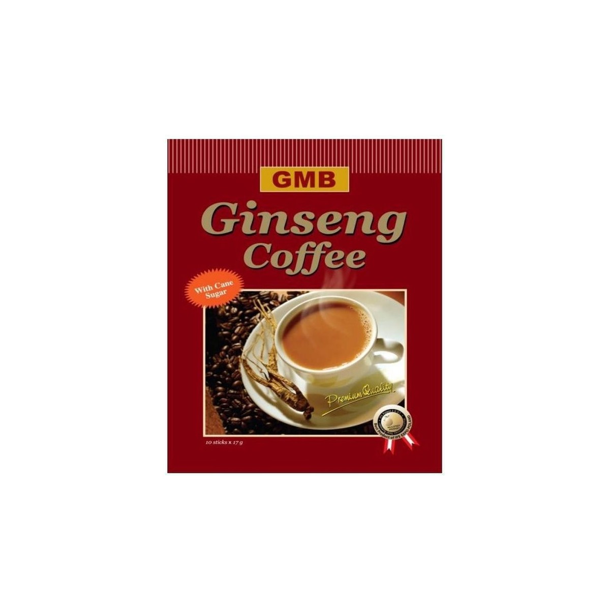 GMB ginseng coffee with cane sugar 10x17gr