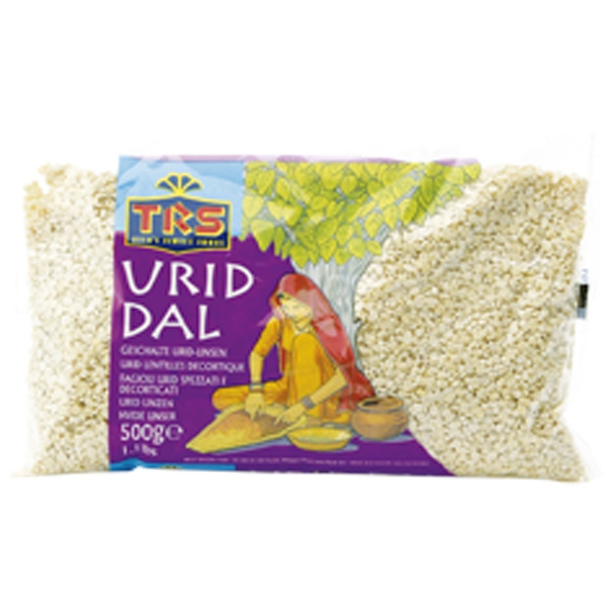 TRS peeled urid dal lentils 500gr