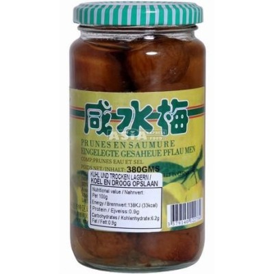 Eaglobe prunes salées marinées 380gr