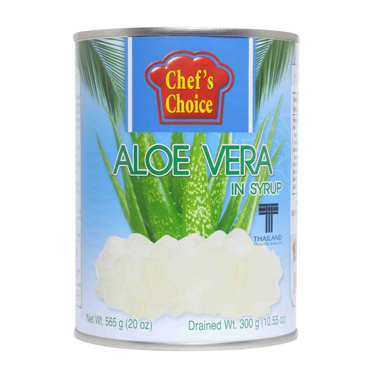 Chefs Choice aloe vera au sirop 565gr