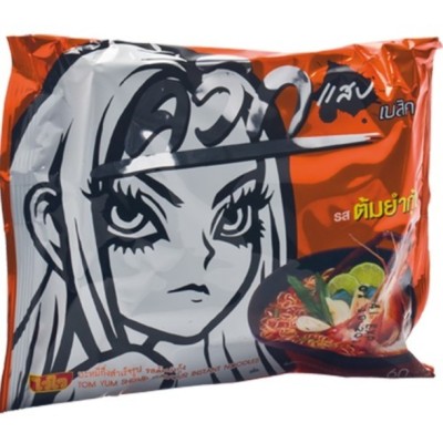 Wai wai Tom Yum Instantnudeln mit Garnelen 60gr