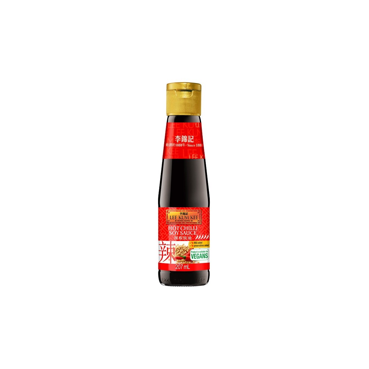 LKK soy sauce with chili 207ml