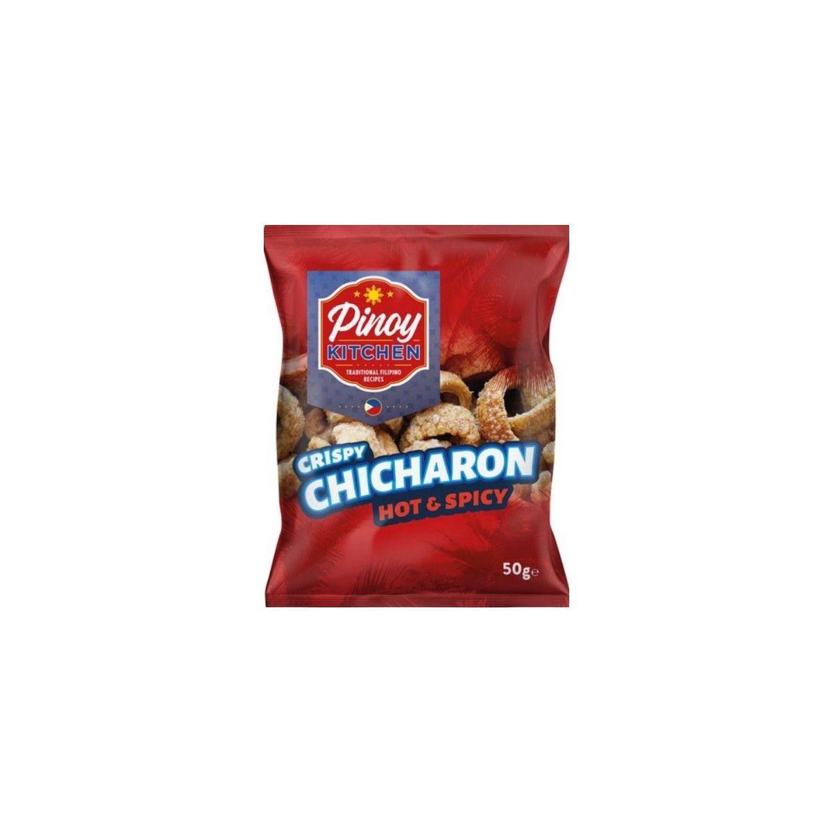 Pinoy kitchen spicy bacon rind 50gr