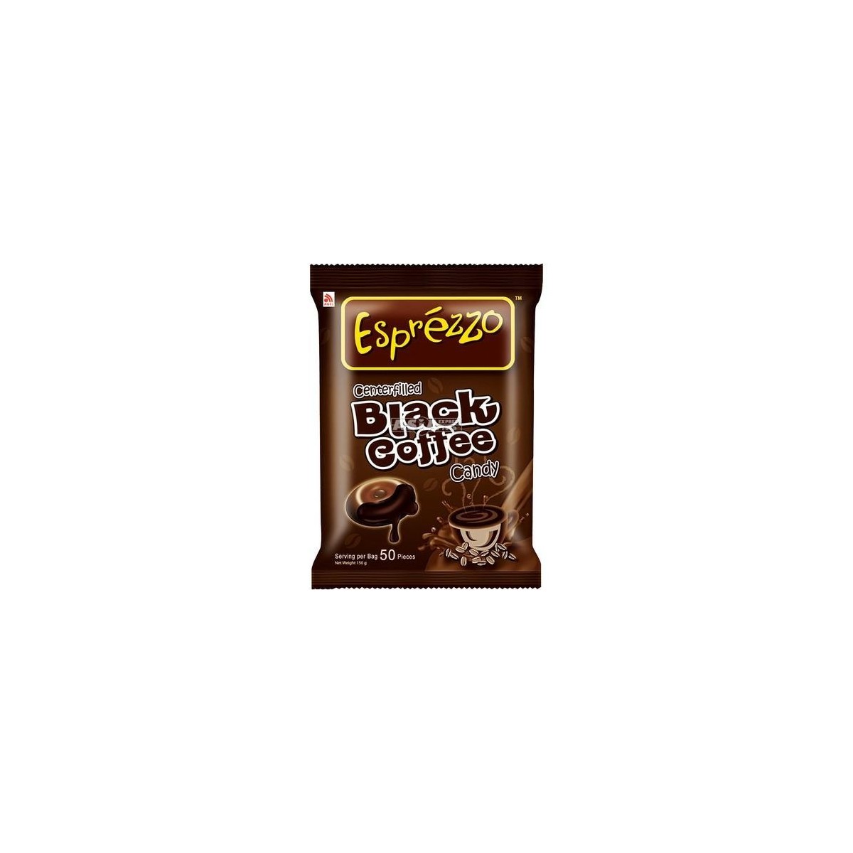 Esprezzo zwarte koffie snoepjes 150gr