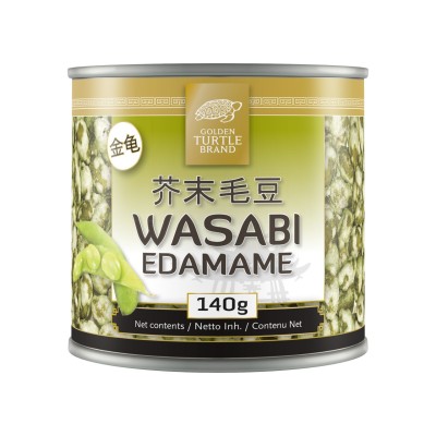 Turtle edamame au wasabi 140gr