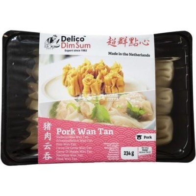 Delico Wantan mit Schweinefleisch 18St 234gr