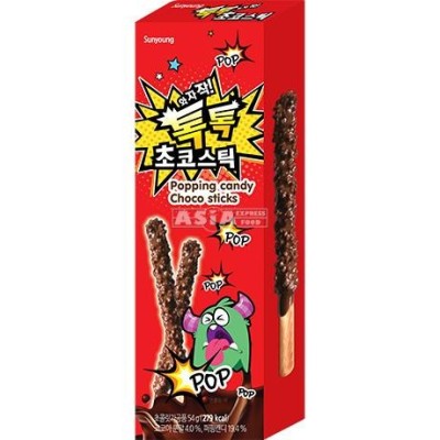Sunyoung knallende Schokoladensticks 54gr