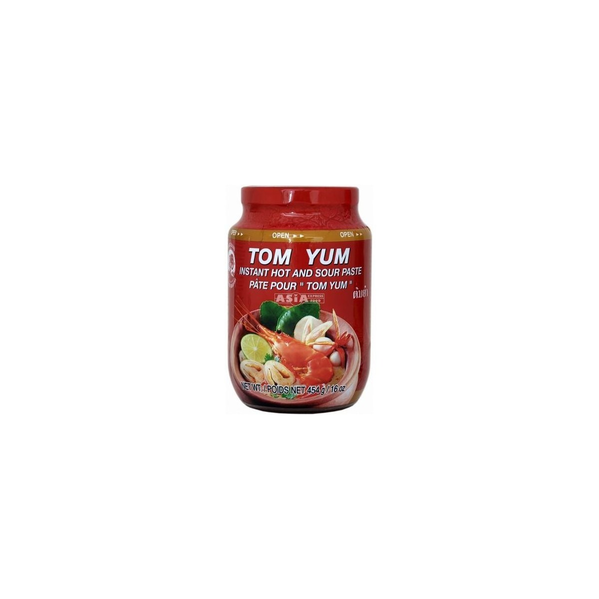 Cock pâte de curry tom yum 454gr