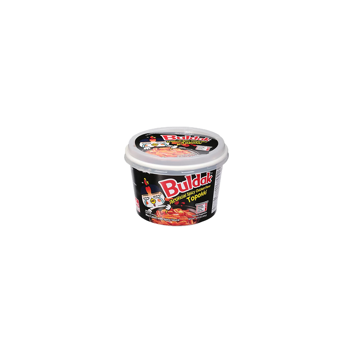 SamYang bowl gâteaux de riz instantanées toppoki buldak 185gr