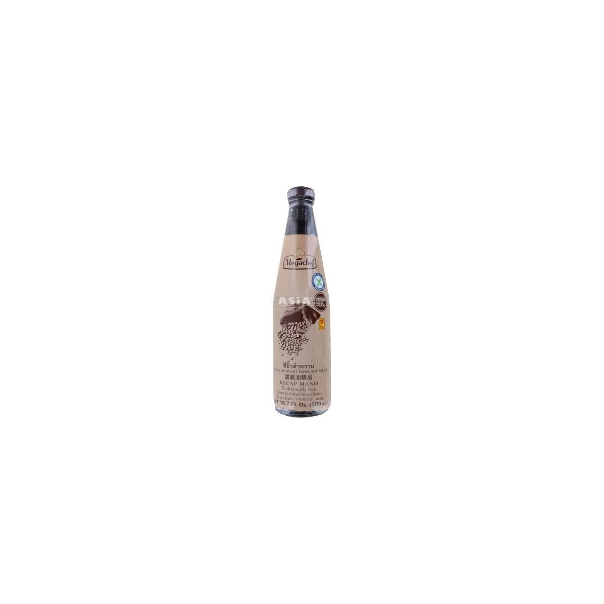 Megachef ketjap manis sweet dark soy sauce 500ml