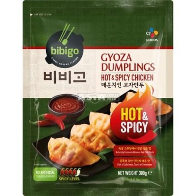 Bibigo dumpling au poulet épicé 300gr