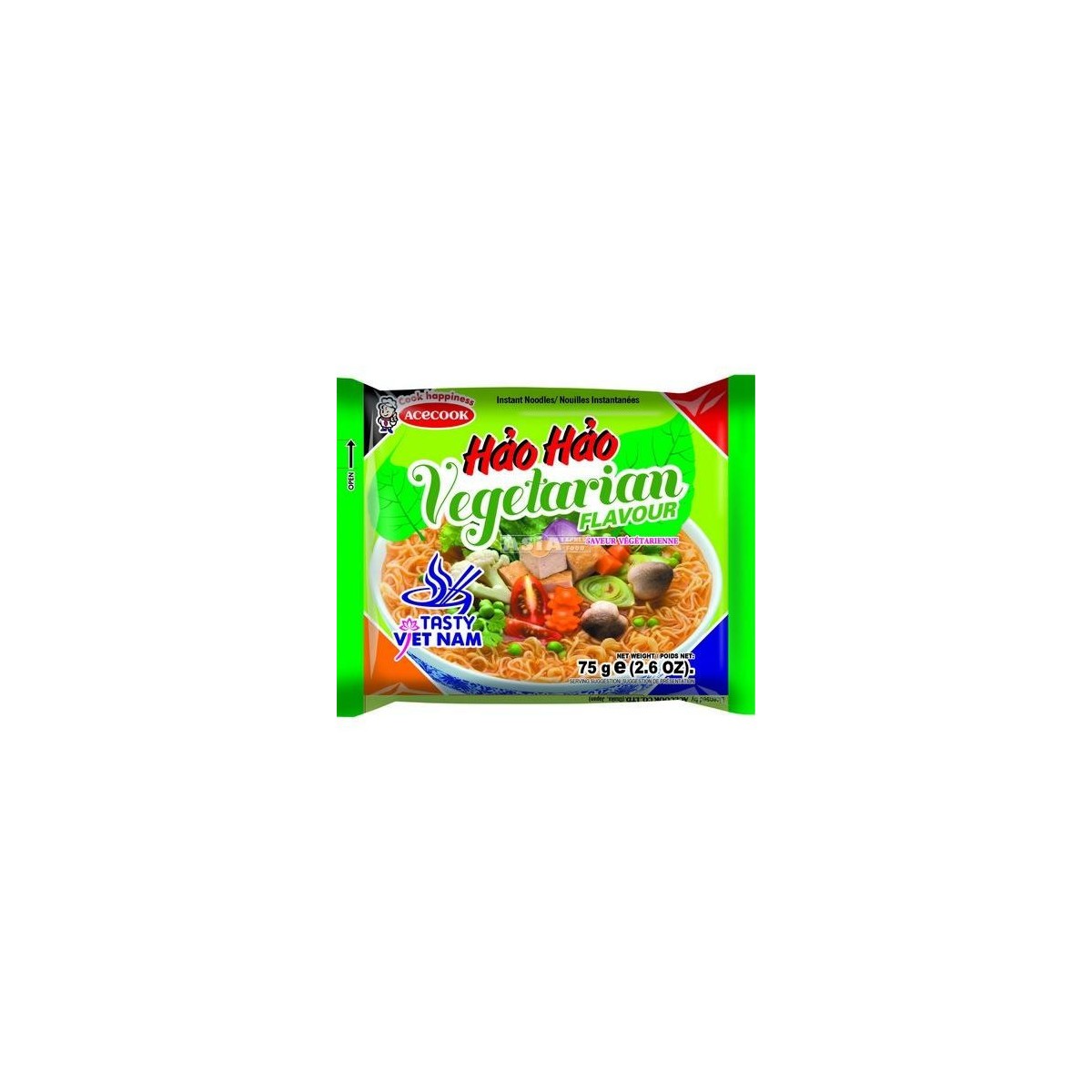 Acecook Hao Hao nouilles instantanées végétariennes 75gr