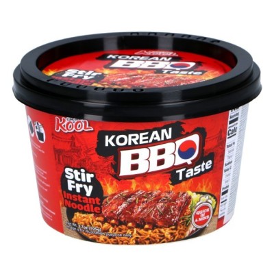 Kool cung dinh bowl nouilles barbecue instantanées coréennes 105gr
