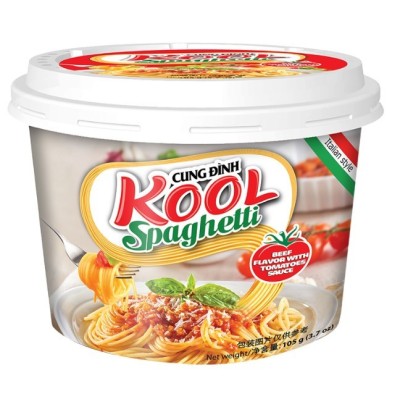 Kool cung dinh bowl Instant-Spaghetti-Nudeln 105gr