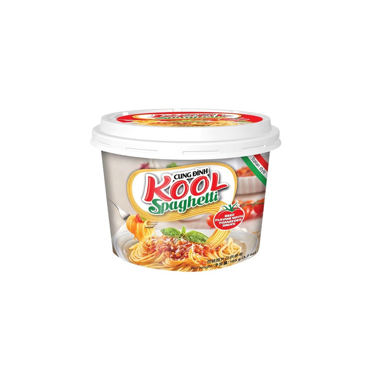 Kool cung dinh bowl Instant-Spaghetti-Nudeln 105gr