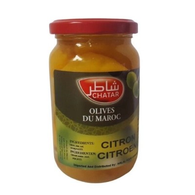 Chatar citron mariné 380gr