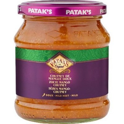 Patak chutney de mangue sucré 340gr