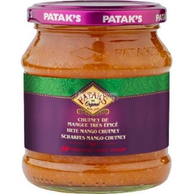 Patak chutney de mangue épicé 340gr