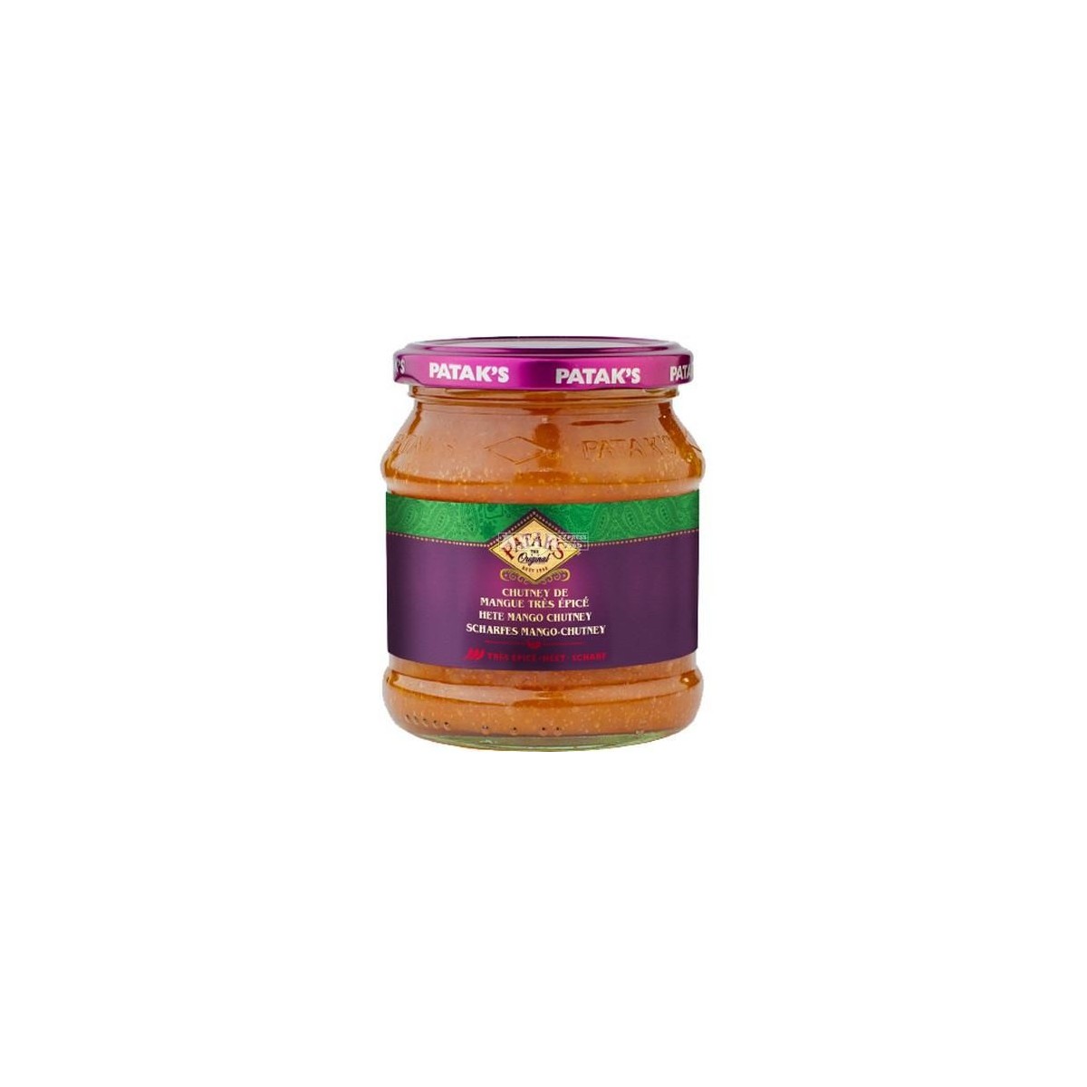 Patak scharfes Mango-Chutney 340gr