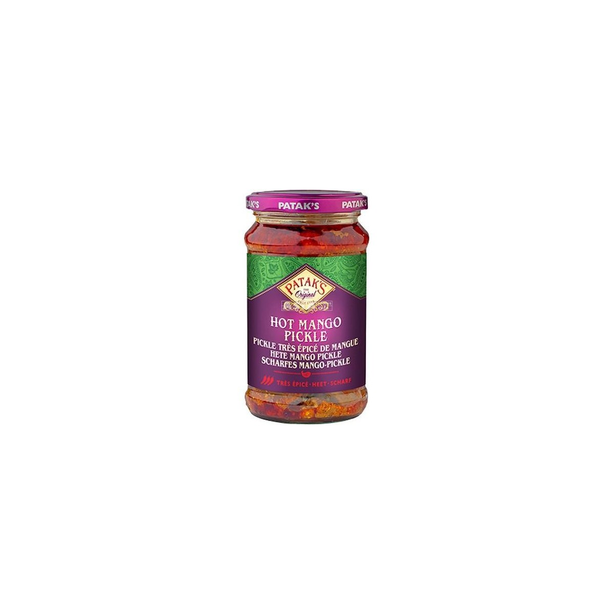 Patak scharf eingelegte Mango 283gr
