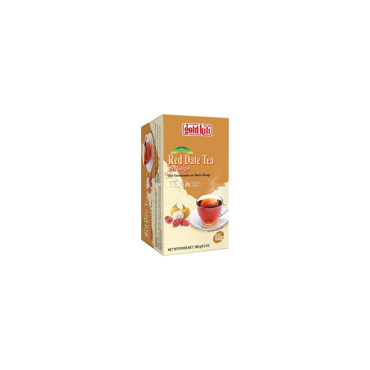 Gold Kili thé aux dattes rouges au longane 180gr