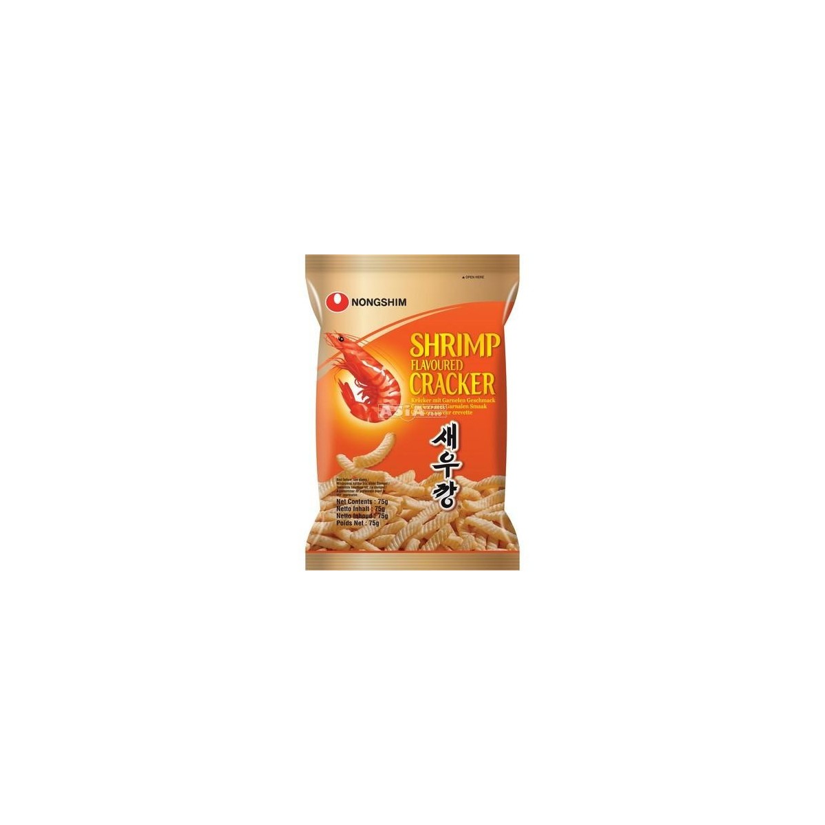 Nongshim shrimp crackers 75gr