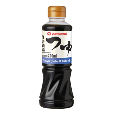 Yamamori Tsuyu-saus voor soba- en udonnoedels 220ml