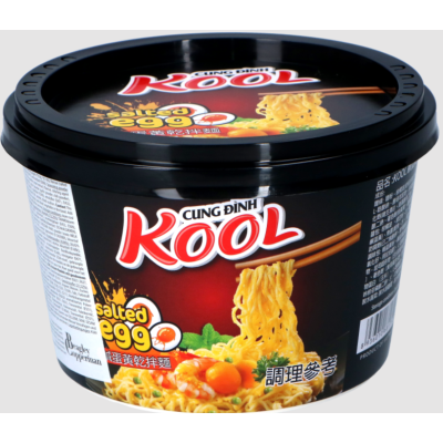 Kool bowl instant noodles with salted egg 92gr