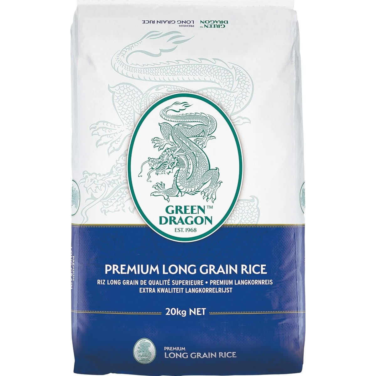 Green Dragon riz à grains longs 20kg