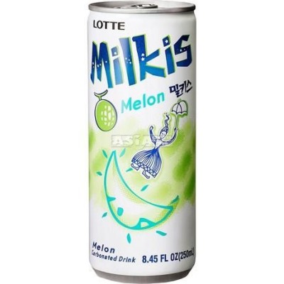 Lotte milkis soft drink with melon 250ml