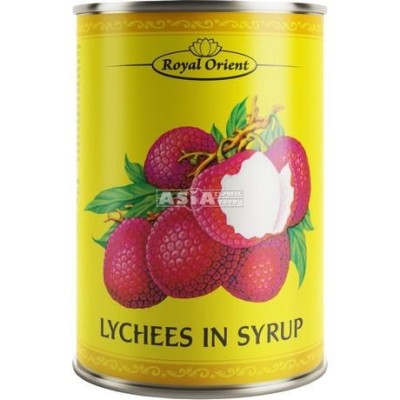 Royal orient lychee in syrup 567gr