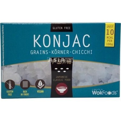 Wok Foods glutenfreie Shirataki-Konjak-Körner 350gr